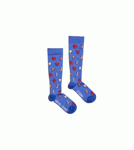 Head Over Heels Compression Socks